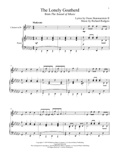 The Lonely Goatherd von Richard Rodgers (Download) 