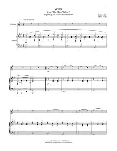 The Merry Widow Waltz von Franz Lehár (Download) 
