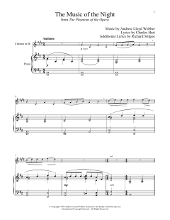 The Music of the Night von Charles Hart (Download) 