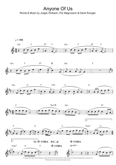 Anyone Of Us von Gareth Gates (Download) 