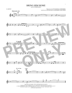 Bring Him Home von Alain Boublil (Download) 