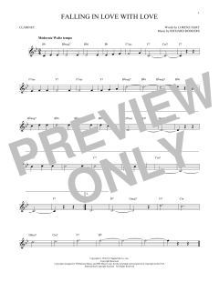 Falling In Love With Love von Lorenz Hart (Download) 