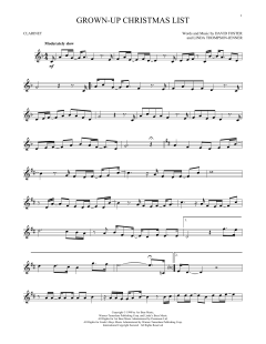 Grown-Up Christmas List von Amy Grant (Download) 