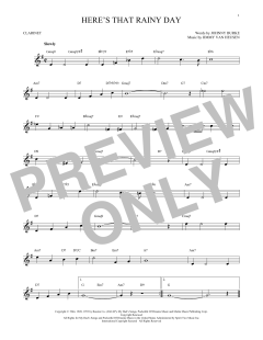 Here's That Rainy Day von Johnny Burke (Download) 