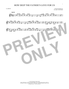 How Deep The Father's Love For Us von Sarah Sadler (Download) 