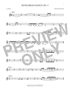 Hungarian Dance No. 5 (Download) 