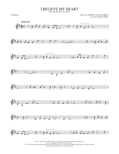 I Believe My Heart von David Zippel (Download) 