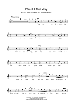 I Want It That Way von Backstreet Boys (Download) 
