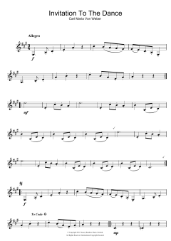 Invitation To The Dance, Rondeau Brillant, Op.65 von Carl Maria von Weber (Download) 