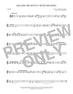Killing Me Softly With His Song von Roberta Flack (Download) 