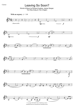 Leaving So Soon? von Keane (Download) 