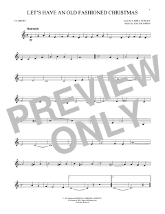 Let's Have An Old Fashioned Christmas von Larry Conley (Download) 