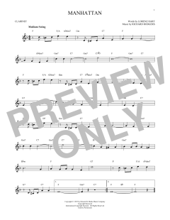 Manhattan von Richard Rodgers (Download) 