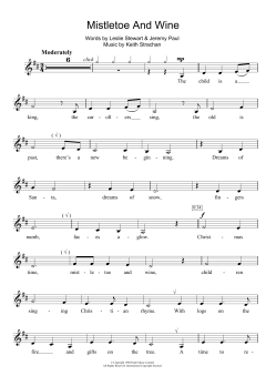 Mistletoe And Wine von Cliff Richard (Download) 