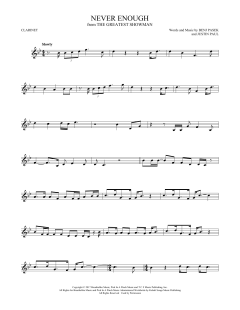 Never Enough von Benj Pasek (Download) 