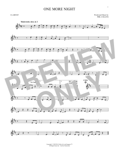 One More Night von Phil Collins (Download) 
