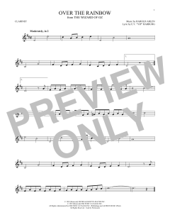 Over The Rainbow von Judy Garland (Download) 