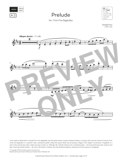 Prelude von Gerald Finzi (Download) 