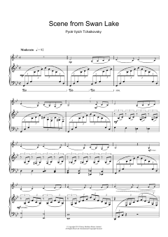 Scene from Swan Lake von Peter Iljitsch Tschaikowsky (Download) 
