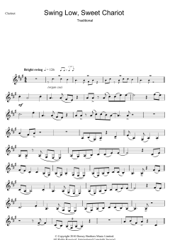 Swing Low, Sweet Chariot von Traditional (Download) 
