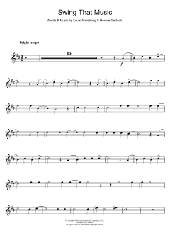 Swing That Music von Louis Armstrong (Download) 