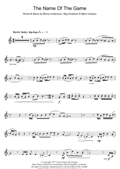 The Name Of The Game von ABBA (Download) 