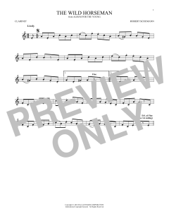The Wild Horseman von Robert Schumann (Download) 