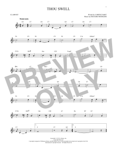 Thou Swell von Richard Rodgers (Download) 