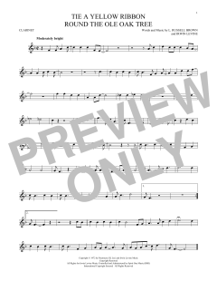 Tie A Yellow Ribbon Round The Ole Oak Tree von Irwin Levine (Download) 