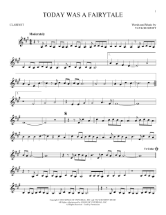 Today Was A Fairytale von Taylor Swift (Download) 