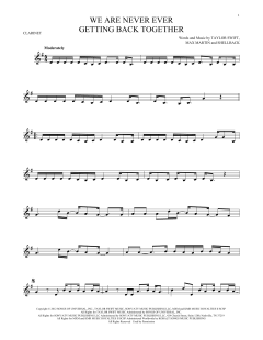 We Are Never Ever Getting Back Together von Taylor Swift (Download) 