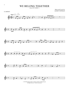 We Belong Together von Randy Newman (Download) 