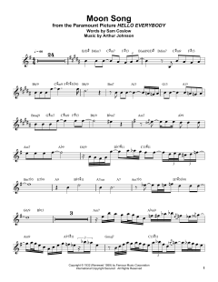 Moon Song von Buddy DeFranco (Download) 