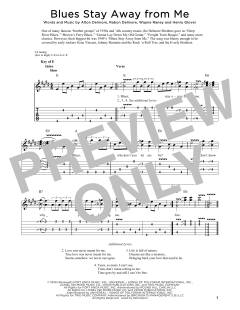 Blues Stay Away From Me von Henry Glover (Download) 