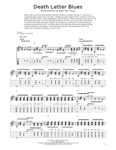 Death Letter Blues von Son House (Download) 