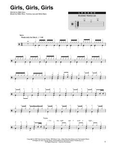 Girls, Girls, Girls von Motley Crue (Download) 
