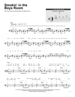 Smokin' In The Boys Room von Motley Crue (Download) 
