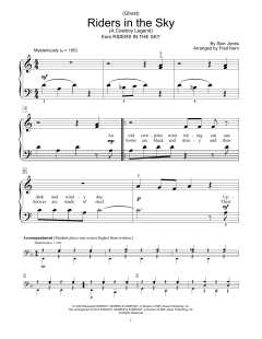 (Ghost) Riders In The Sky von Johnny Cash (Download) 