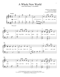 A Whole New World von Tim Rice (Download) 