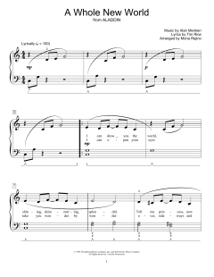 A Whole New World von Tim Rice (Download) 
