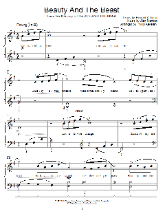 Beauty And The Beast von Alan Menken (Download) 