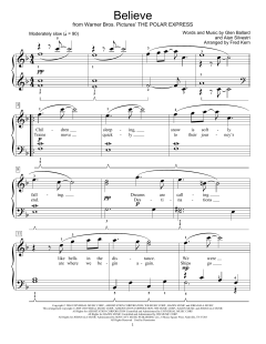 Believe von Josh Groban (Download) 