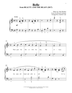 Belle von Alan Menken (Download) 