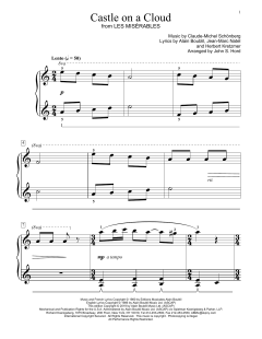Castle On A Cloud von Alain Boublil (Download) 
