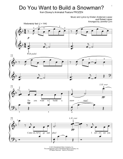 Do You Want To Build A Snowman? von Robert Lopez (Download) 