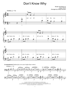 Don't Know Why von Norah Jones (Download) 