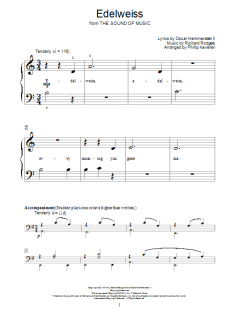 Edelweiss von Richard Rodgers (Download) 