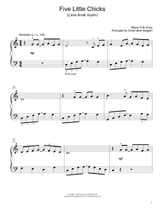 Five Little Chicks von Traditional (Download) 