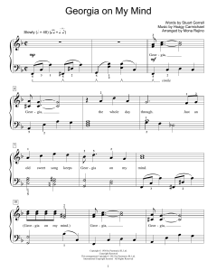 Georgia On My Mind von Ray Charles (Download) 