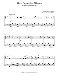 Here Comes The Alibama von South African folk song (Download) 
